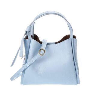 Italian Leather Athena Leather Top Handle Bag